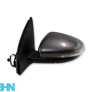 VW Golf MK6 /09-13 Left Side Electric Heated Door Mirror 5K0857501CF United Grey