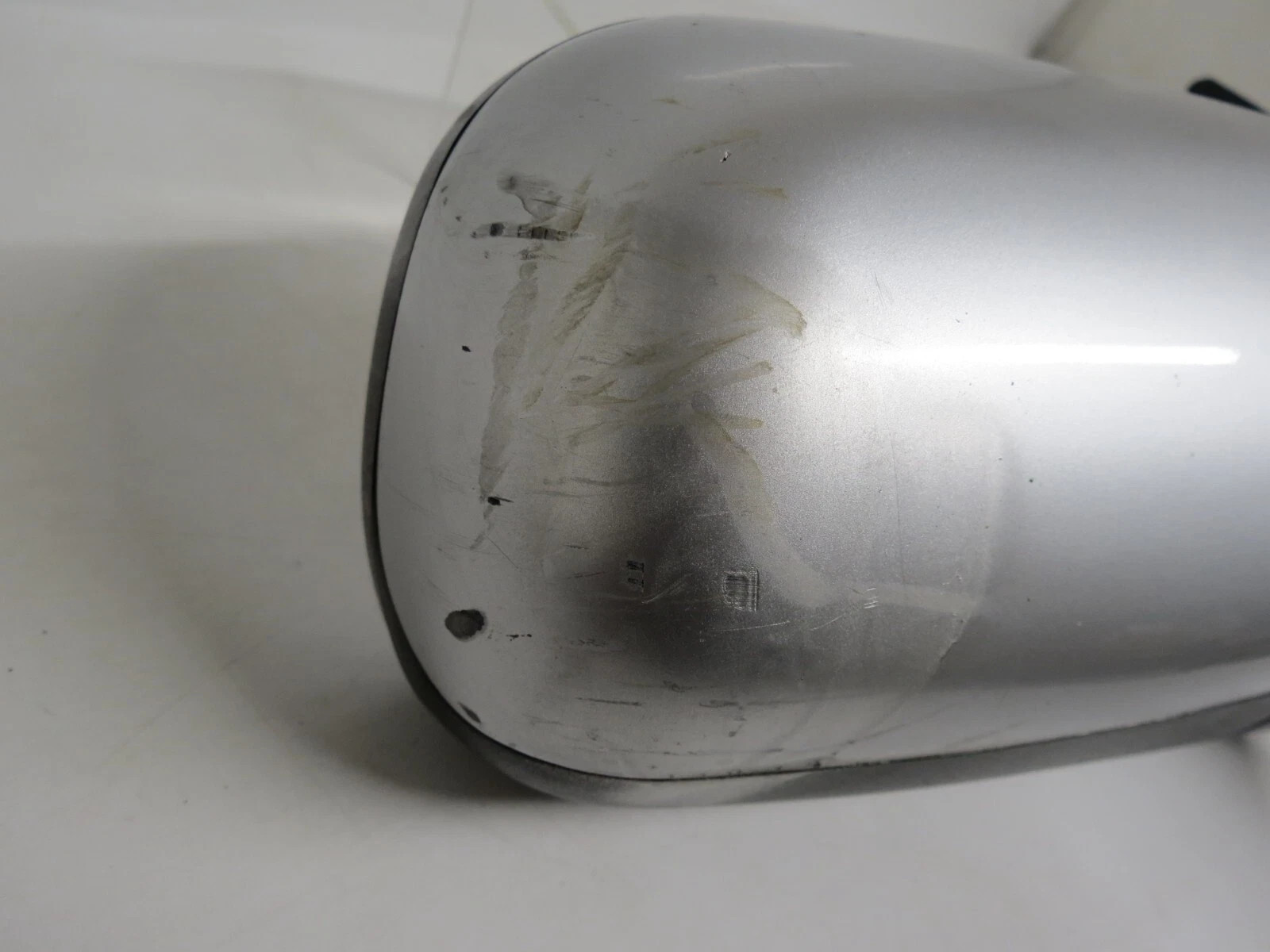 Nissan Primera P11 WP11 /1996-2001 Right Side Manual Wing Mirror Metallic Silver - Image 3