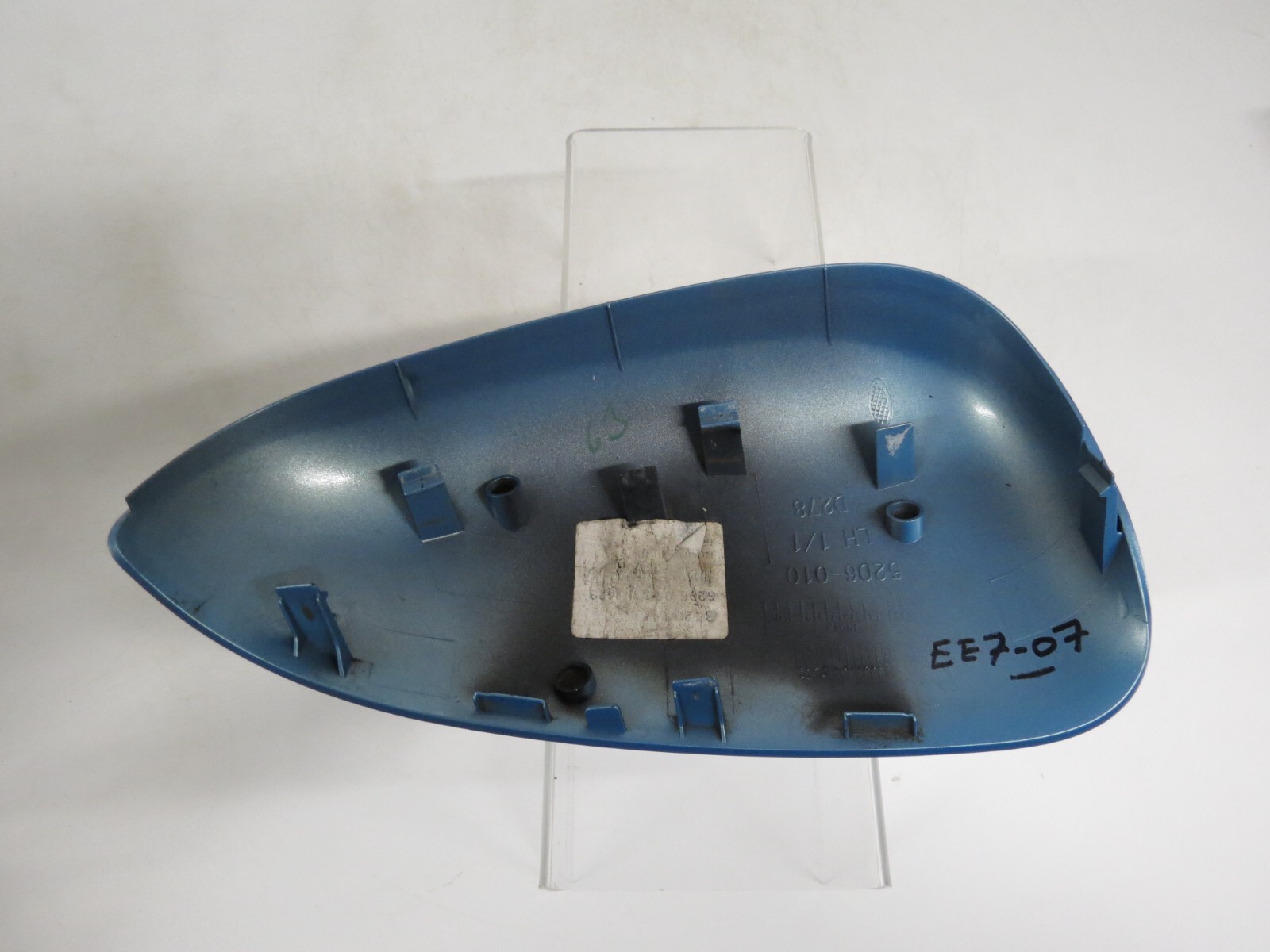 Ford KA RU8 (08-16) Left Side Wing Mirror Cover 5206-010 RH Met Scuba Blue - Image 5