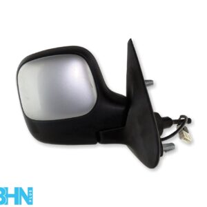 Citroen Berlingo Partner 96-08 Right Side Manual & Heated Wing Mirror Met Silver