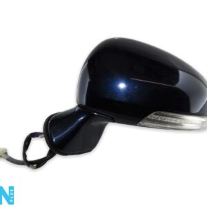 Toyota Avensis T27 MK3 /2009-2015 Left Side Manual Folding Door Mirror Dark Blue