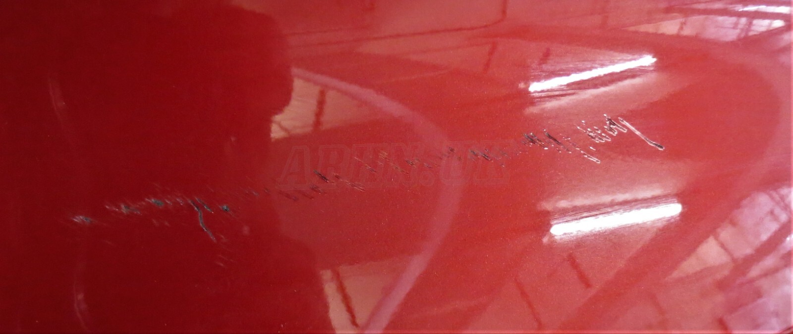 Jaguar F-Type X152 2019-22 Rear Bare Bumper with RR Valance Gloss Firenze Red - Image 3