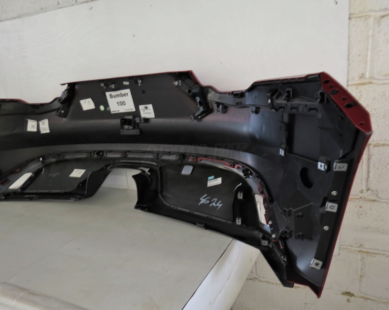 Jaguar F-Type X152 2019-22 Rear Bare Bumper with RR Valance Gloss Firenze Red - Image 8