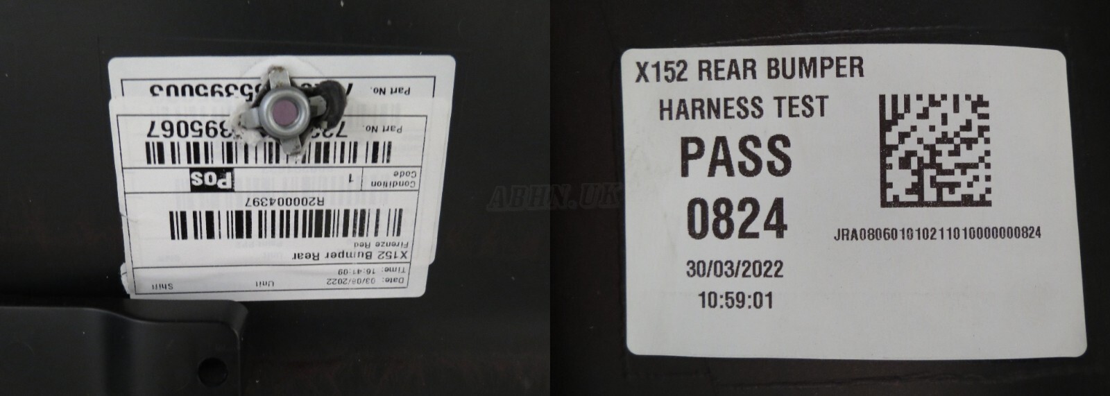 Jaguar F-Type X152 2019-22 Rear Bare Bumper with RR Valance Gloss Firenze Red - Image 10