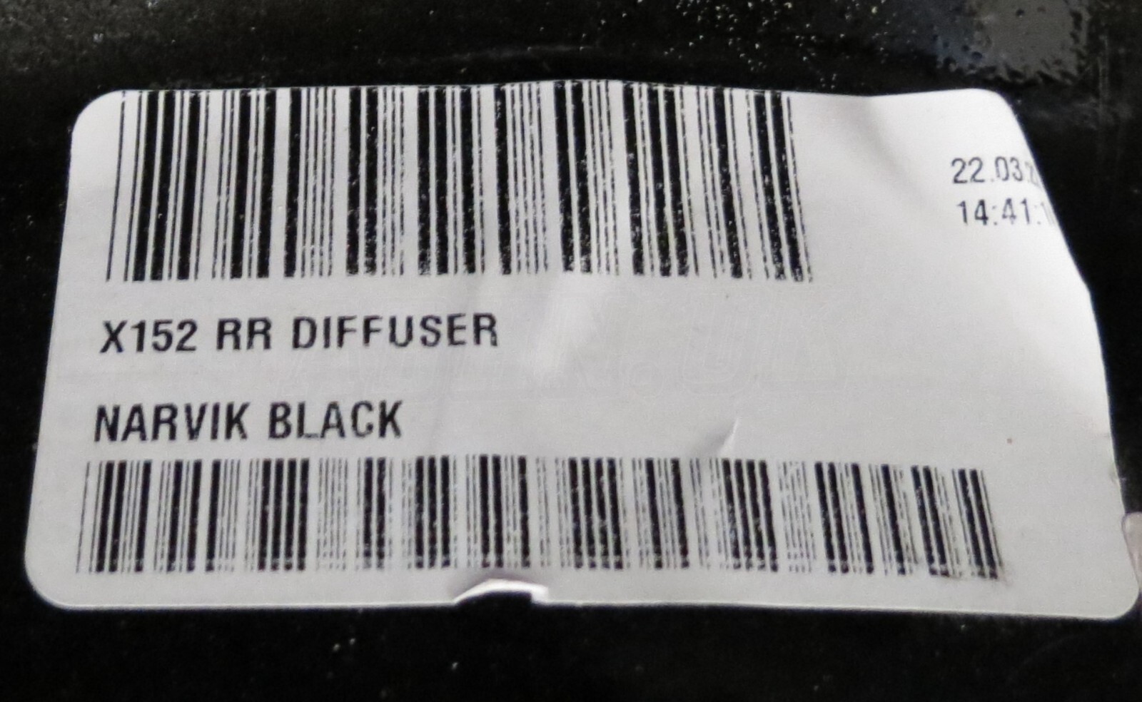 Jaguar F-Type X152 2019-22 Rear Bare Bumper with RR Valance Gloss Firenze Red - Image 11