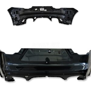 Jaguar F-Type MY21 (21-22) Rear Bare Bumper with Valance V8 Gloss Aintree Green