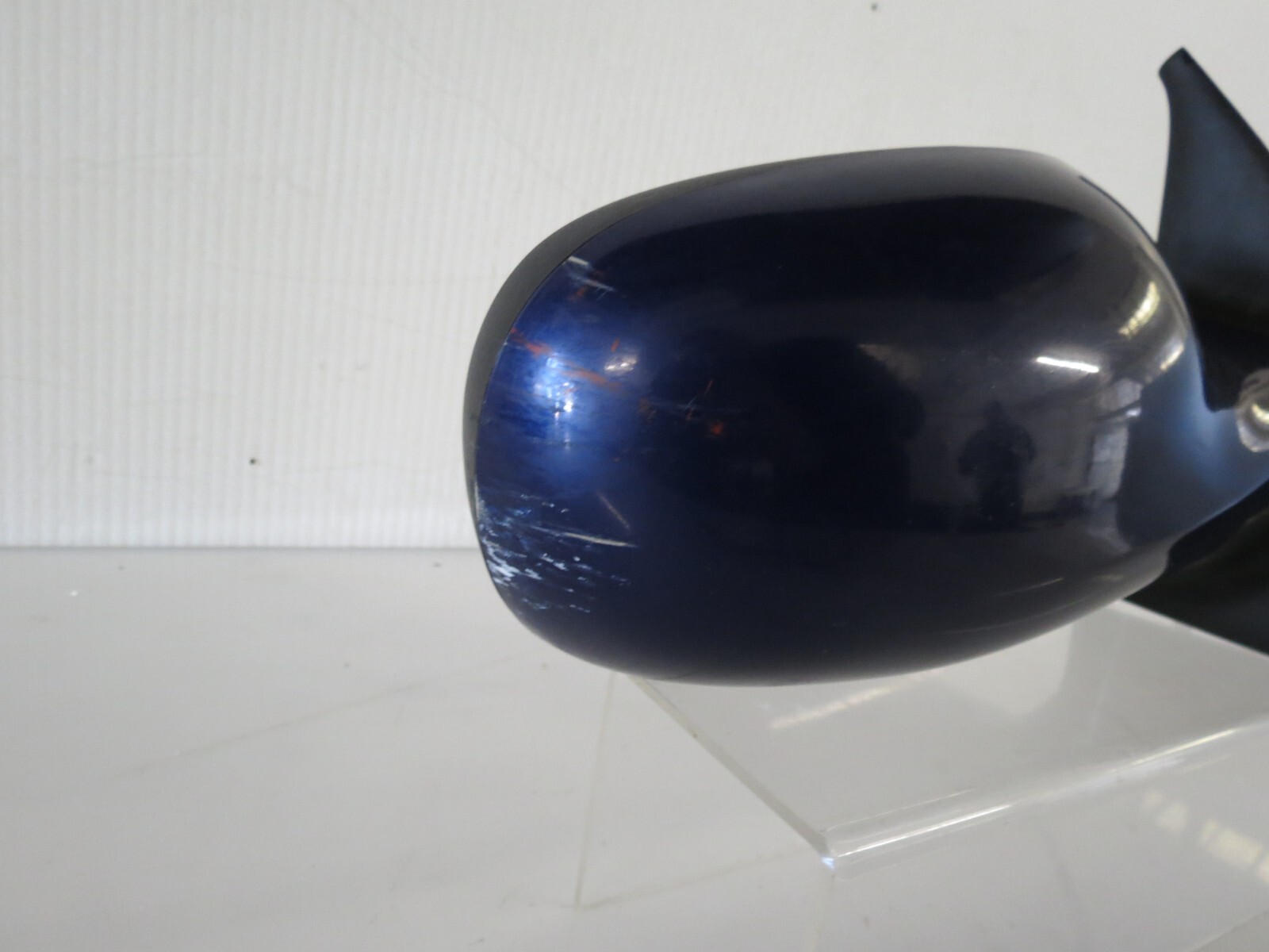 Nissan Micra K12 MK3 (2002- 2008) Right Side Electric Door Mirror Metallic Blue - Image 4