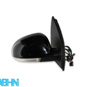 VW Golf 5 MK5 (05-09) Right Side Electric Door Mirror 1K2857502EH Metallic Black