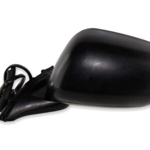 Honda Jazz Mk3 (08 - 13) Electric Heated Left Door Mirror Matte Black / 5-Wires