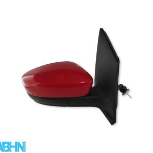 Genuine VW UP (11 - 24) Right Side Manual Wing Mirror Red 1S2857502BL / No-Glass