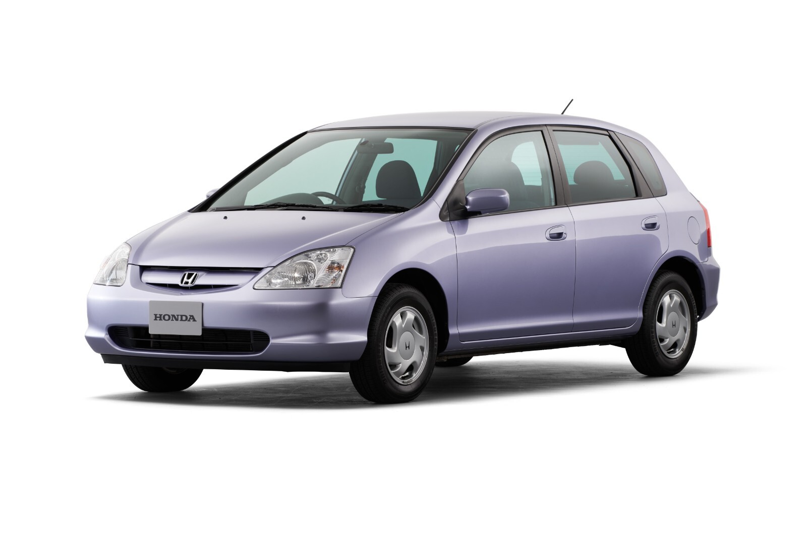 Honda Civic-VII MK7 (01 - 06) 5-Door Left Side Manual Wing Mirror Matte Black - Image 3