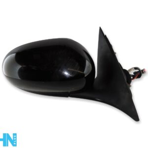 Jaguar X-Type X400 01-07 Power Folding Right Wing Mirror 1X43-17682-AD Met Black