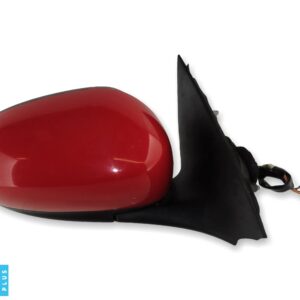 Jaguar X-Type X400 (2001-2007) Right Side Manual Folding Wing Mirror Solid Red