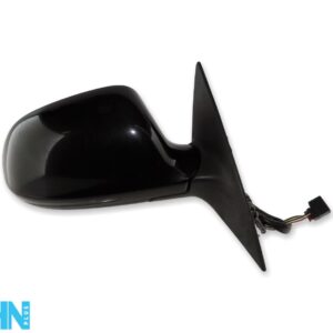 Audi A6 4F2 C6 Facelift (08-11) Right Side Electric Heated Wing Mirror Met Black