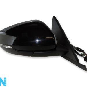 Audi A1 GBA (2018-2024) Right Side Power Folding Wing Mirror Met Black 8-Wires