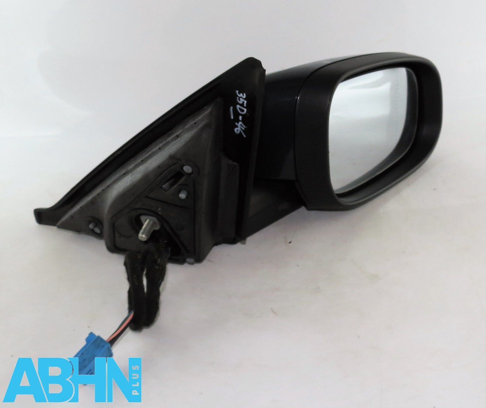 Volvo S40 V50 MK2 07-09 Right Side Electric Heated Wing Mirror Dark Grey 8-Wires - Image 2