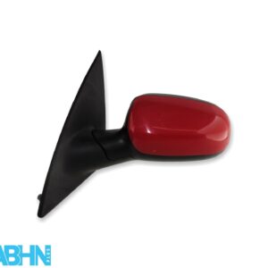 Vauxhall Opel Corsa C (00 - 06) Left Side Electric Heated Door Mirror Magma Red