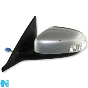 Volvo S40 V50 Mk2 /2007-2009 Left Side Power Folding Door Mirror Silver 10-Wires
