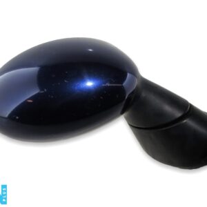 Mini One Cooper R50 R52 R53 (01-06) Right Side Electric Wing Mirror 3-Pin Blue