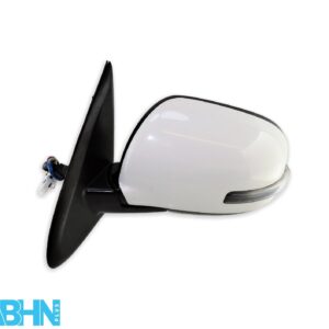 Mitsubishi Outlander Mk3 (12-22) Power Folding Left Wing Mirror White +Indicator