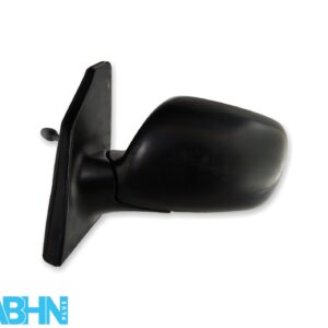 Toyota Corolla E12 01-04 Left Side Manual Adjustable Wing Mirror Black/ No-Glass