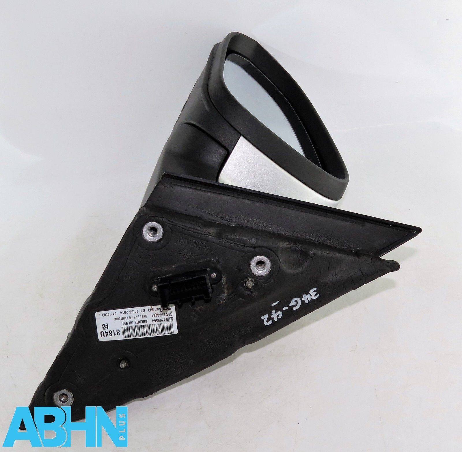 Vauxhall Insignia A 08-16 Power Folding Memory Left Door Mirror Silver 13269564 - Image 6