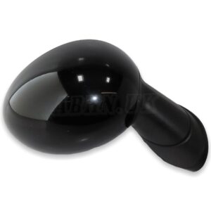 Mini Cooper One R56 R57 R55 R58 R59 Right Electric Door Mirror 3-Pin Met Black