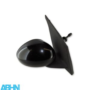 Toyota Aygo Citroen C1 107 Mk1 2005-2014 Right Side Manual Wing Mirror Met Black