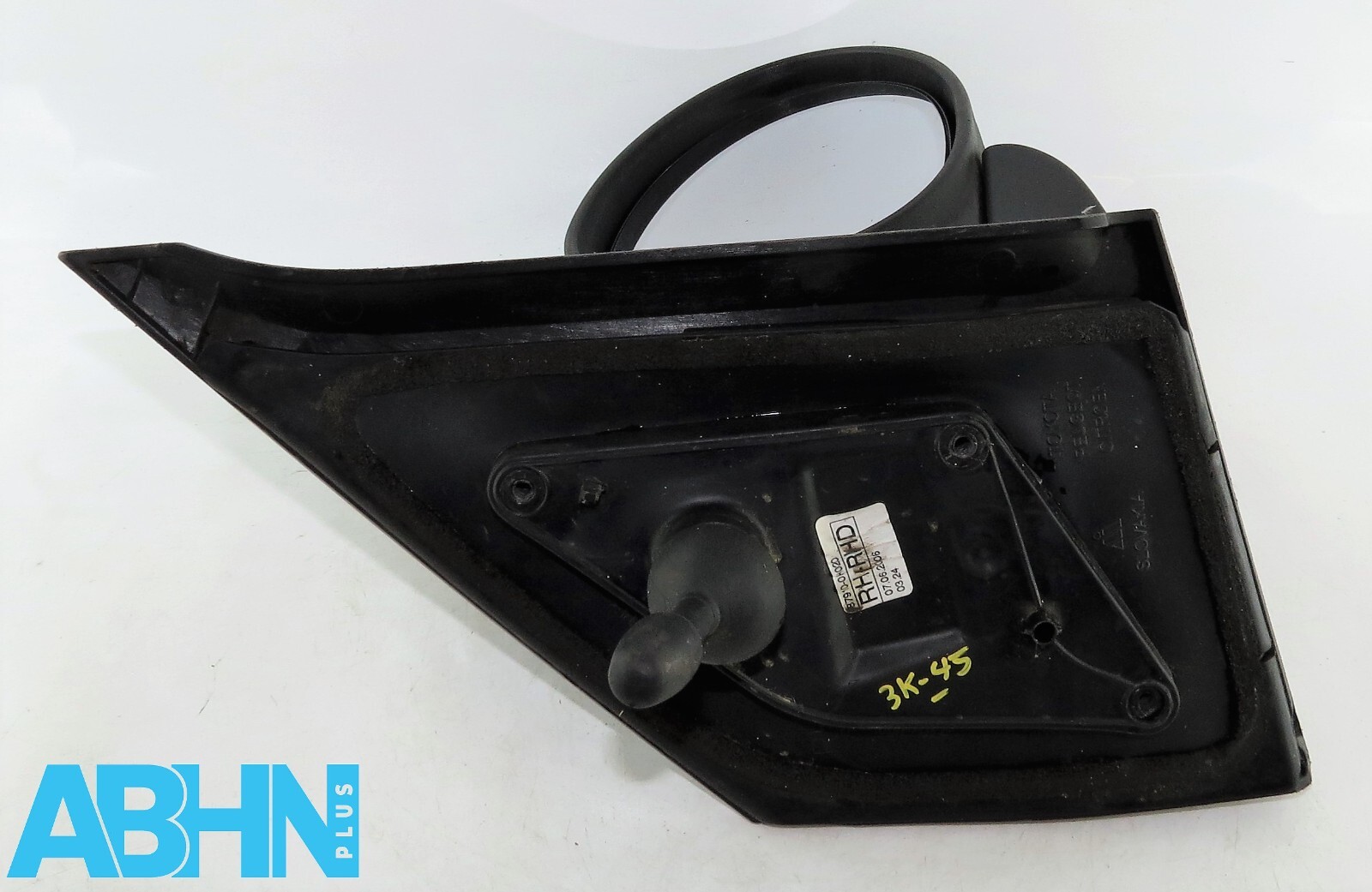 Toyota Aygo Citroen C1 107 Mk1 2005-2014 Right Side Manual Wing Mirror Met Black - Image 7