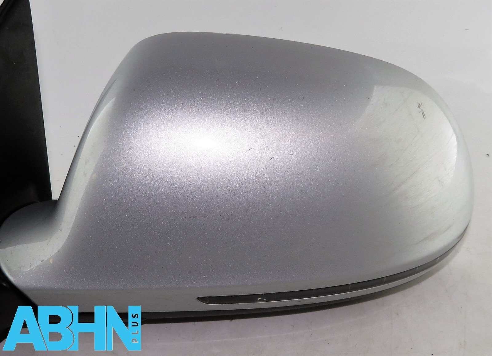 Audi A4 B8 (08 - 10) Left Side Electric Heated Door Wing Mirror Metallic Silver - Image 4