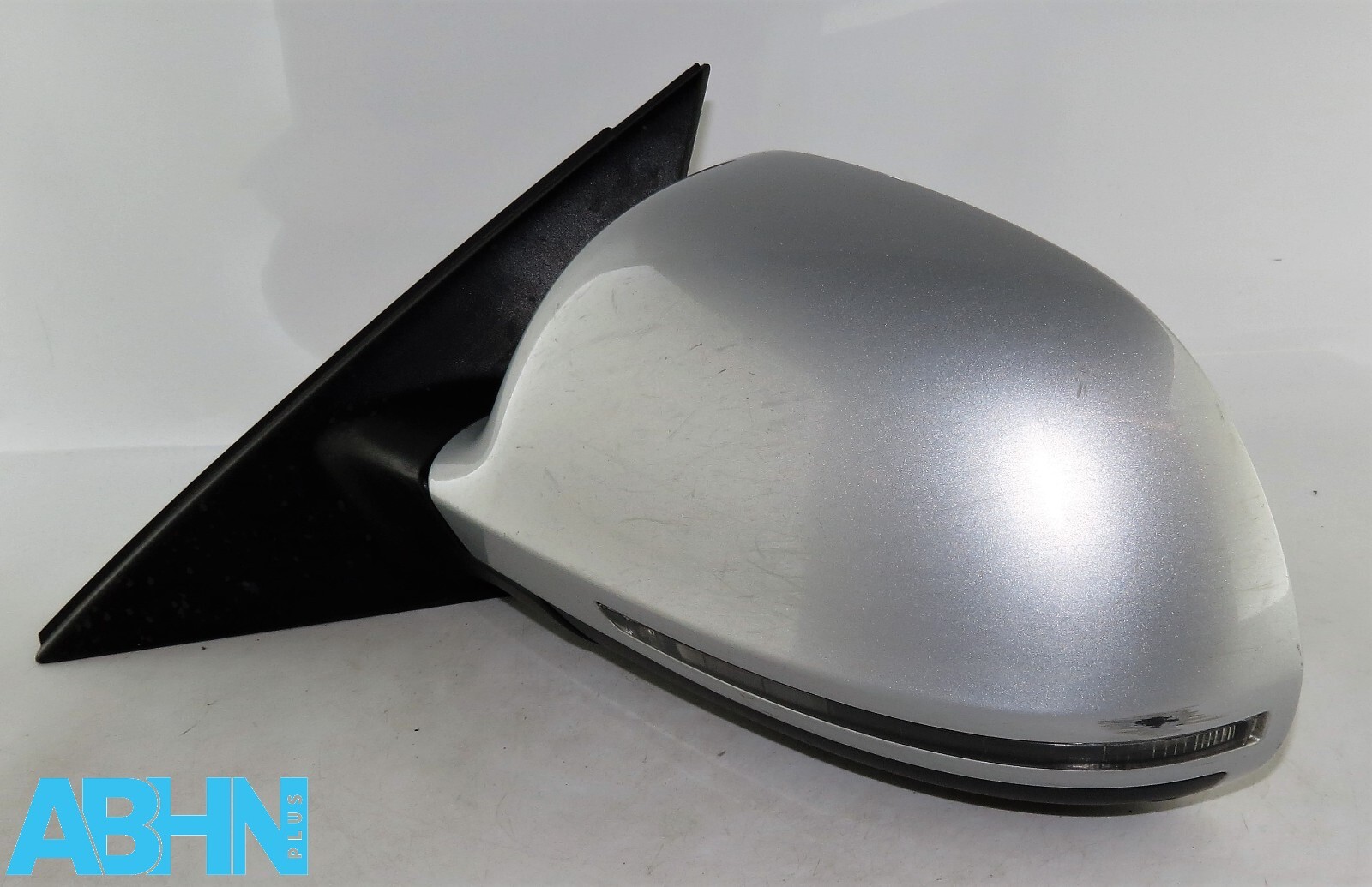 Audi A4 B8 (08 - 10) Left Side Electric Heated Door Wing Mirror Metallic Silver - Image 6