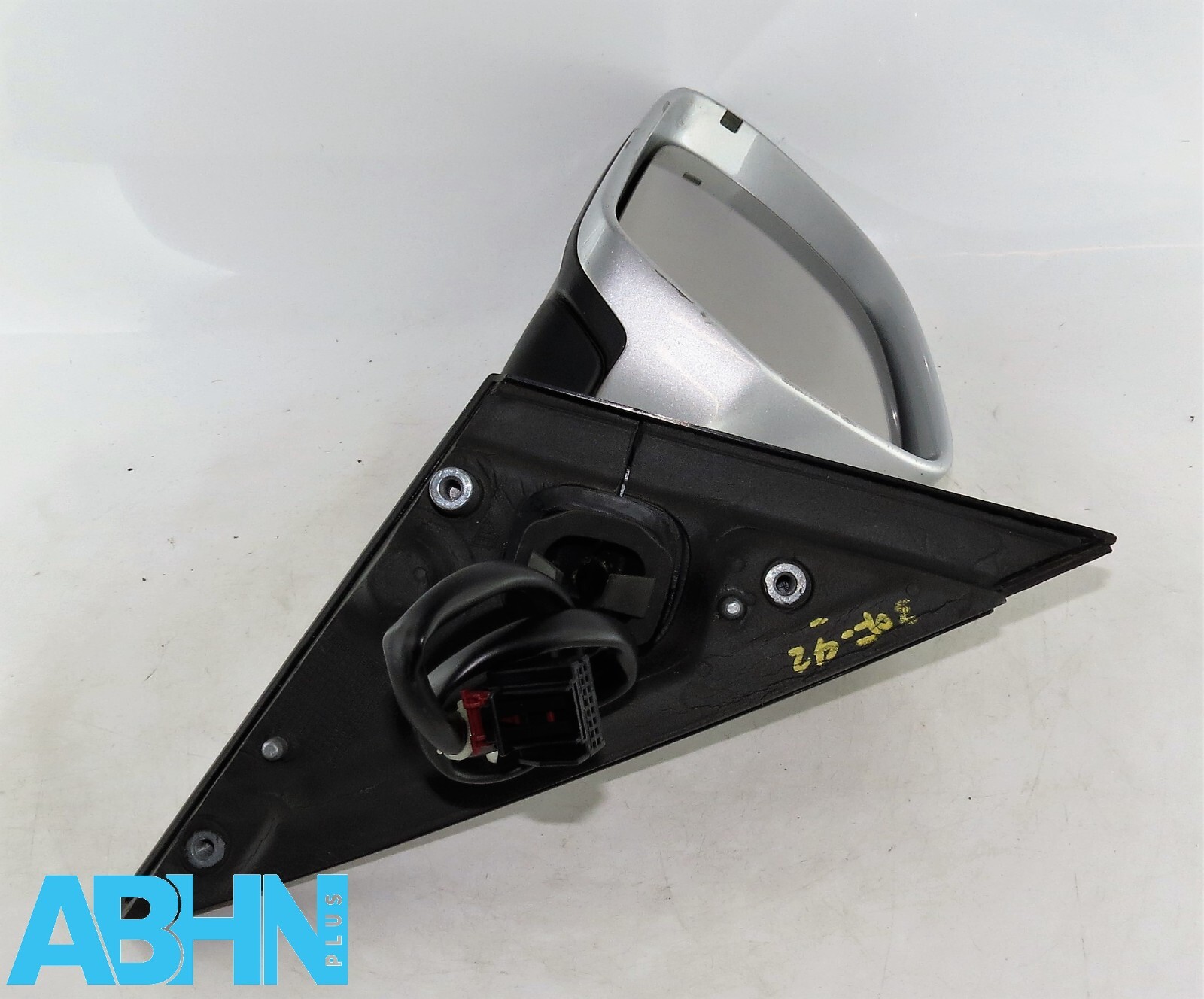 Audi A4 B8 (08 - 10) Left Side Electric Heated Door Wing Mirror Metallic Silver - Image 7