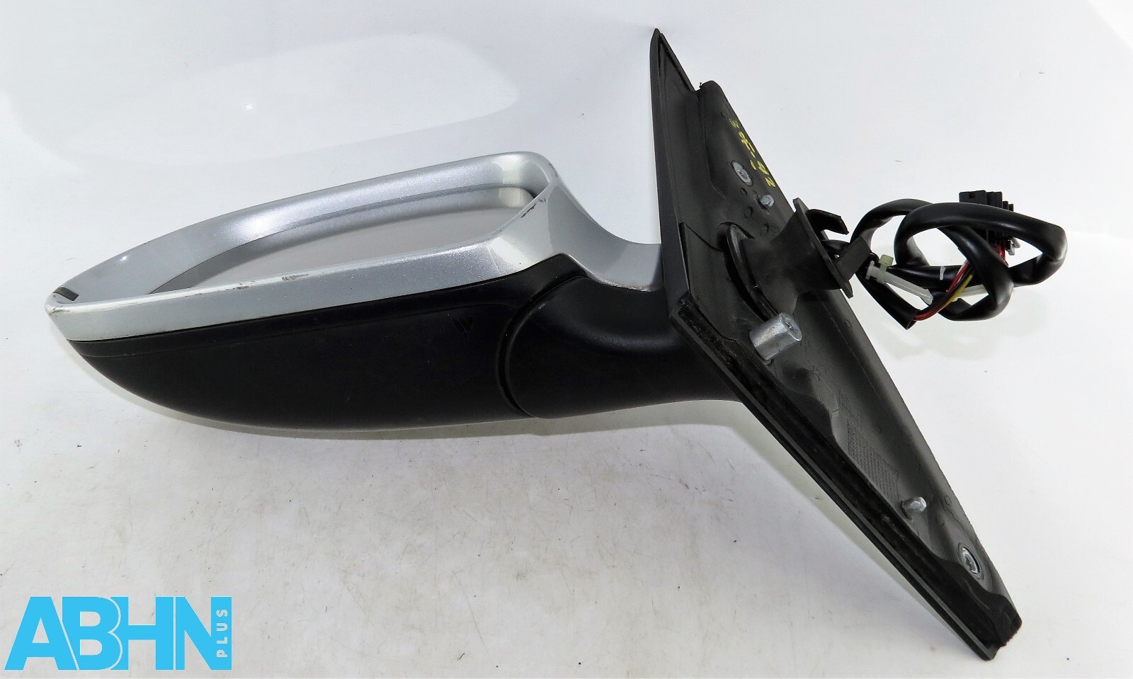 Audi A4 B8 (08 - 10) Left Side Electric Heated Door Wing Mirror Metallic Silver - Image 8