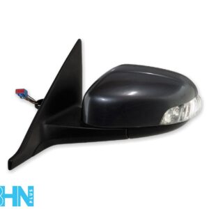 Volvo S40 V50 MK2 (07-09) Left Side Electric Heated Wing Mirror Met Grey 8-Wires