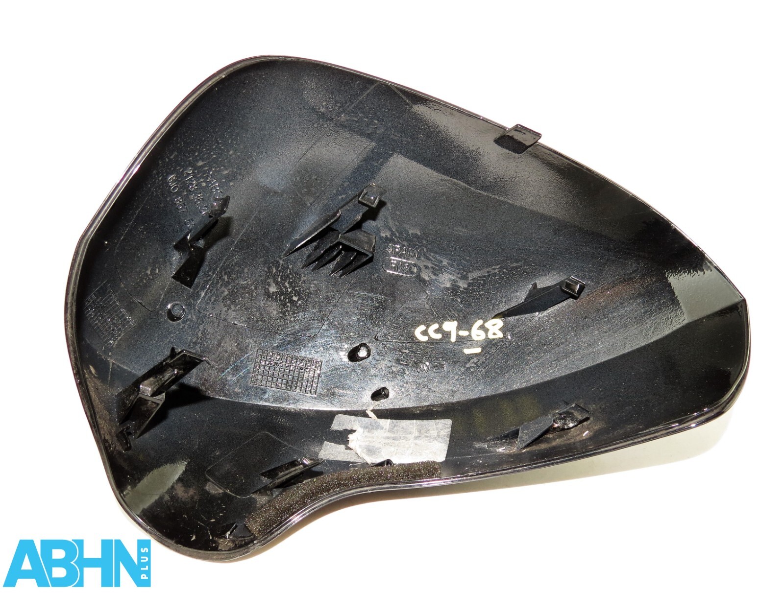 Seat Exeo 3R2 Ibiza Leon (08-13) Right Door Mirror Cover 6J0857538B Mythos Black - Image 2