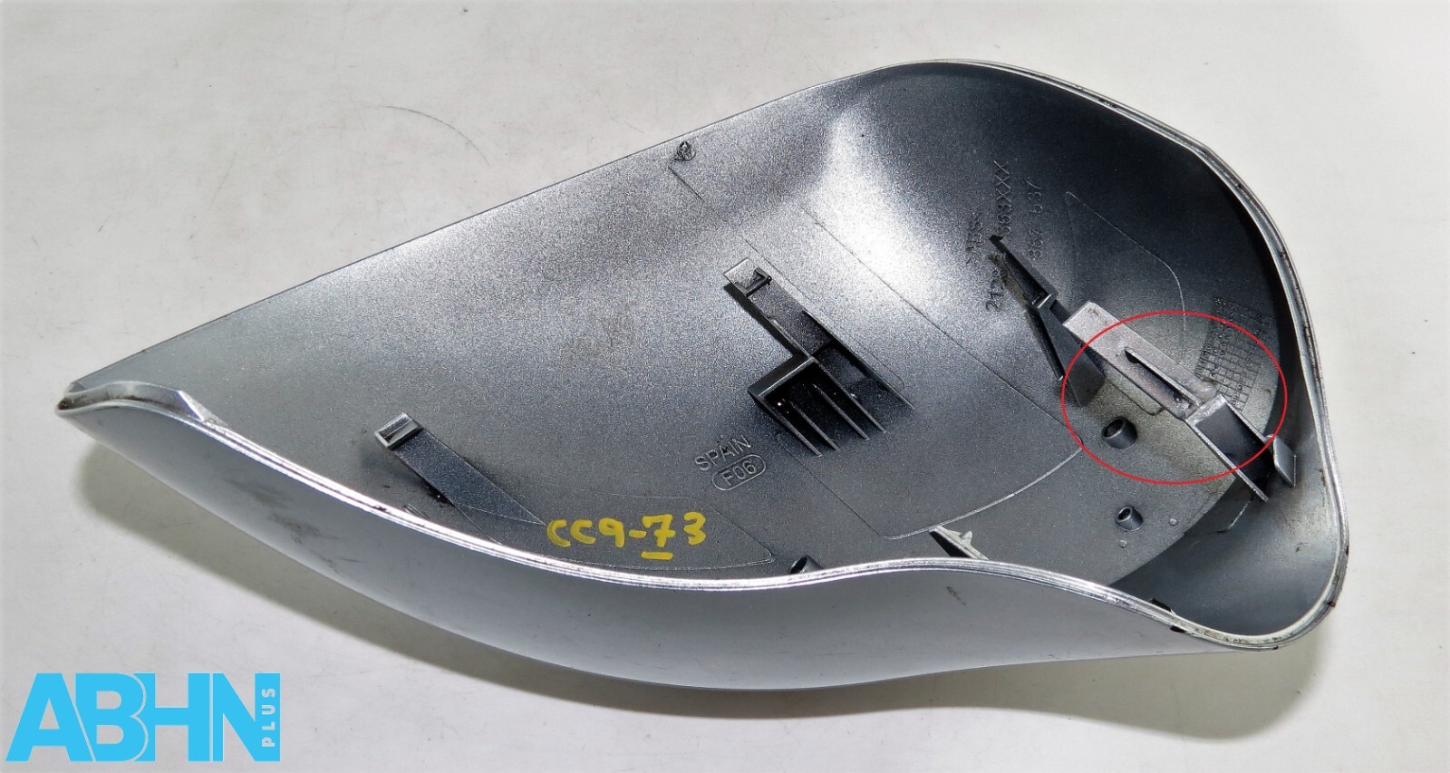 Seat Exeo 3R2 Ibiza Leon 2008-2013 Left Door Mirror Cover 6J0857537B Silver-Grey - Image 4