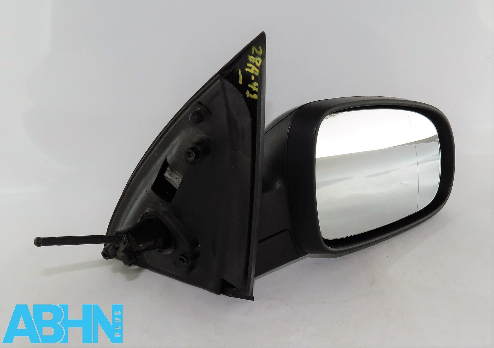 Vauxhall Opel Corsa-C (2000-2006) Right Side Manual Door Mirror Metallic Black - Image 2