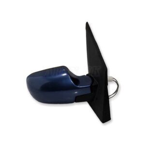 Ford Fiesta-V MK5 (2002-2005) Right Side Manual Door Mirror 2S6117682AS Blue
