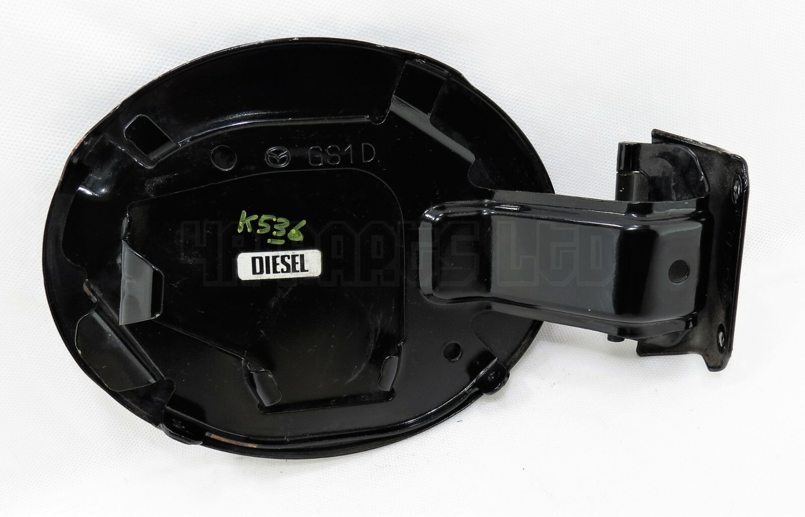 Mazda 6 Series GH (2007-2013) Hatchback Fill-In Fuel Flap Cover Jet Black GS1D - Image 2