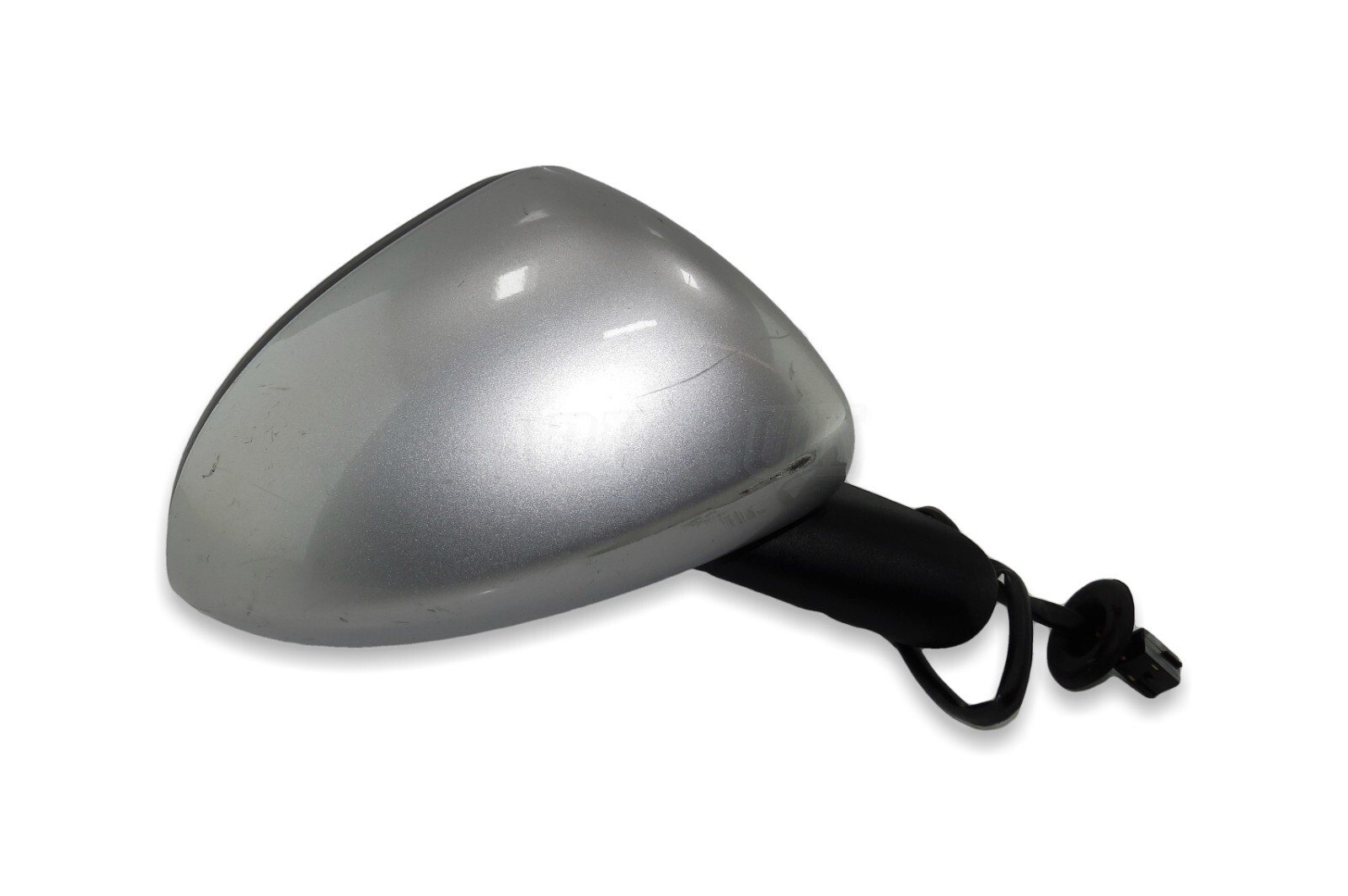 Vauxhall Corsa-D E 06-18 Right Side Electric Door Mirror 3-Wires Metallic Silver