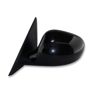 BMW 3 Series E90 E91 LCI 2009-2012 Left Side Heated Door Mirror Metallic Black