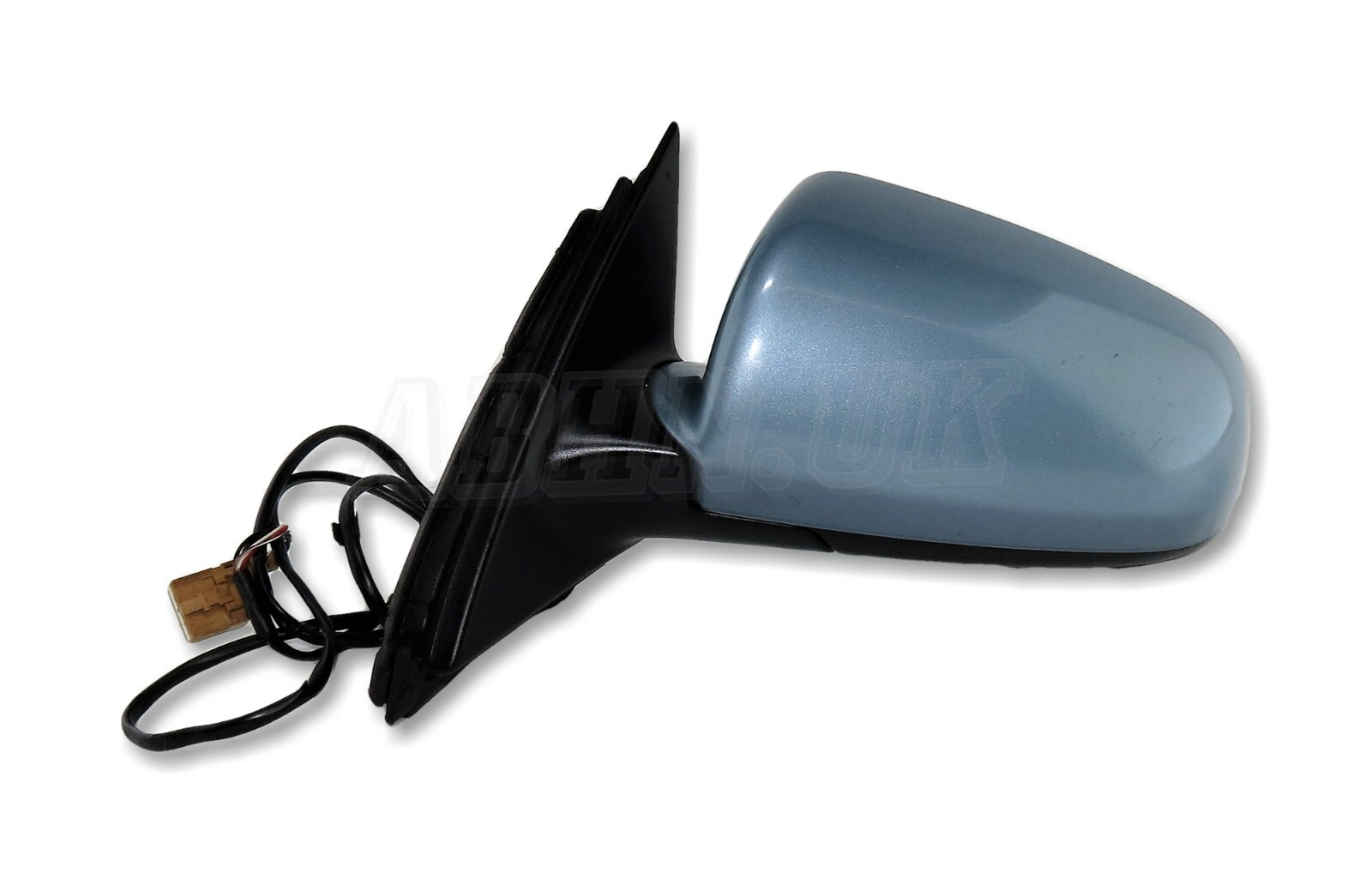 Audi A4 8E B6 B7 (2001-2008) Left Side Electric Heated Door Mirror Met Blue-Grey