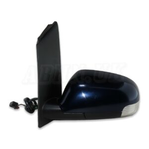 VW Touran 1T1, 1T2 (03-10) Left Side Electric heated Door Mirror Met Dark Blue