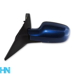 Renault Scenic Mk2 Grand 2003-2009 Electric Heated Left Door Mirror Extreme Blue