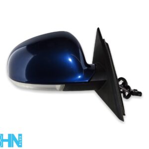 VW Passat B5.5 /2003-2005 Right Side Electric Heated Door Mirror Metallic Blue
