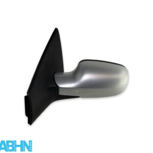 Renault Megane MK2 /02-09 Left Side Electric Heated Door Mirror Metallic Silver