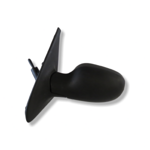 Renault Clio II Mk2 (2001-2006) Left Side Manual Wing Mirror Grained Matte Black