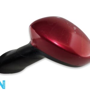 Fiat Punto Grande MK3 199 /05-11 Left Side Electric Heated Wing Mirror Burgundy