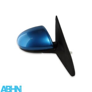 Mazda 3 Mk2 BL (2008-2013) Right Side Power Folding Door Mirror Met Bright Blue