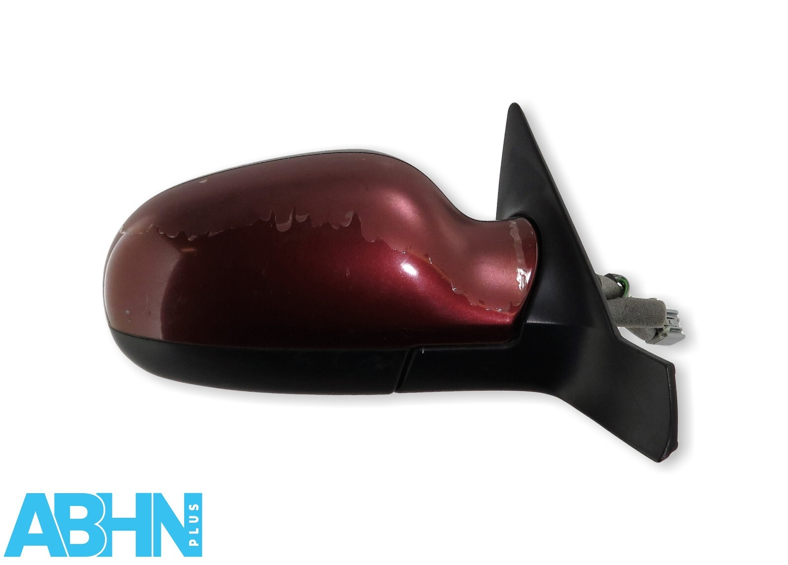 Volvo S80 Mk1 (1998-2003) Right Side Electric Heated Wing Mirror Met Red 8-Wires